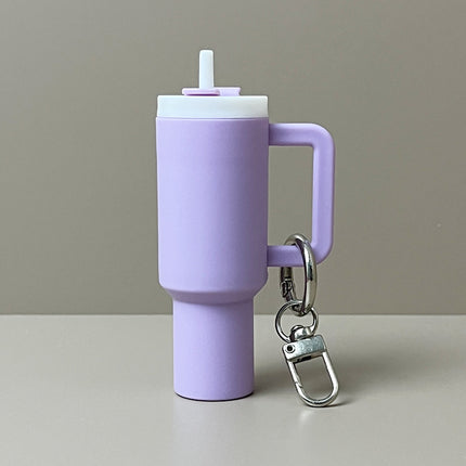 Cross-border New Product Stanley Stanley Keychain Pendant Ice Cup Keychain Can Hold Lipstick Backpack Hanging