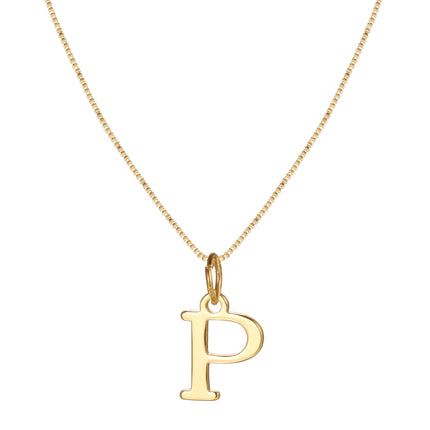 Cross-border Amazon Hot Sale Simple Stainless Steel Letter Pendant Necklace Women Alloy Box Chain 26 Letter Clavicle Chain