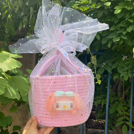 Kawaii Woven Cotton Bag / Sac Coton Tressé Kawaii
