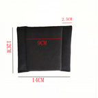 Black suede 12*14cm