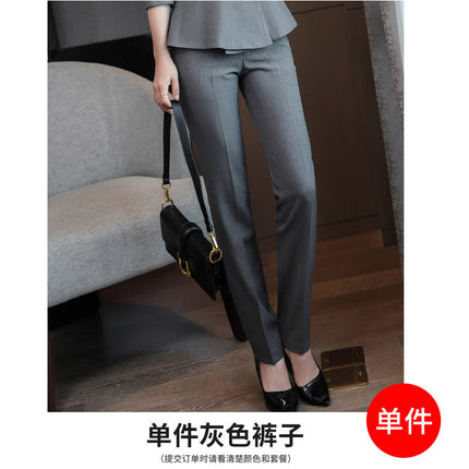 Professional Dress Temperament Goddess Fan suit Suit FormaTIONAL Suit Beauty Salon Front Desk Tooling Hotel Manager Work Clothes High-end