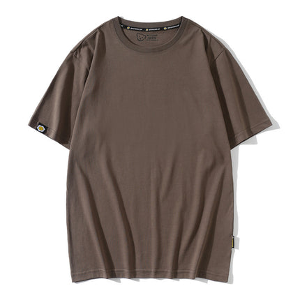 [tide brand loose] men and women 200g combed cotton advertising shirt 40 cotton round neck T-shirt class clothing group clothing