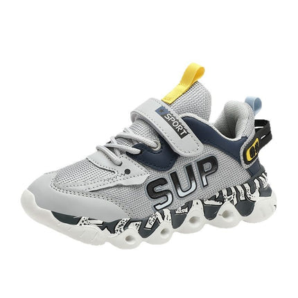 Mesh Breathable Children's Sports Shoes, Lightweight Non-Slip Breathable Mesh Running Shoes, Casual Shoes for Middle-Aged and Older Children, Drop Shipping