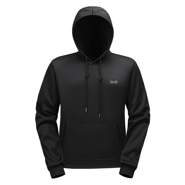 Cross-Border New Smart Dual-Control Seventeen-Zone Constant Temperature Heating Clothing Electric Heated Hooded Sweatshirt Casual Warm Jacket for Men and Women