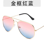 Gold frame red and blue / As shown in the picture