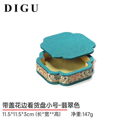 Di Gu Palace Style Jewelry Jewelry Plate Bracelet Necklace Look at Pallet Play Bracelet Storage Plate National Style Display Props