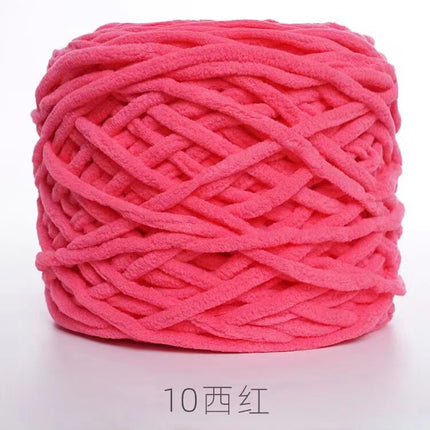 3.8 two ice thread single strand small ice thick wool ball hook shoe thread slippers scarf cushion wholesale large quantity