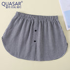 Black and white small plaid cotton / M size (80kg to 110kg)