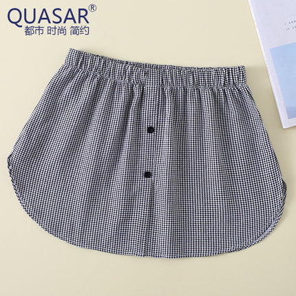 Small Butt Curtain Bottoming Shirt Hem Butt Curtain Skirt Versatile Bottoming Skirt Covering Buttocks Layered Short Skirt Skirt Fake Hem Summer