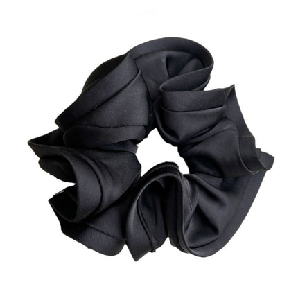 New French Style All-match Large Intestine Hair Ring High Elastic Durable Exquisite Rubber Tendons Do Not Hit with Payon Headline Elegant Hair Accessories