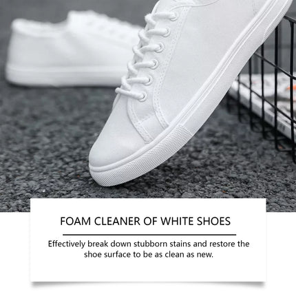 Jue Fish White Shoe Cleaner Cleans Stains and Prevents Oxidation, Daily Portable Cleaner for White Shoes