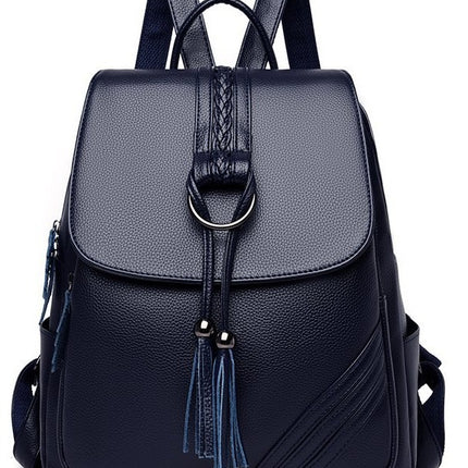 Backpack for Women, 2025 New Style, Tassel Pendant, Large Capacity Mommy Bag, Student School Bag, Outdoor Travel Bag, Export