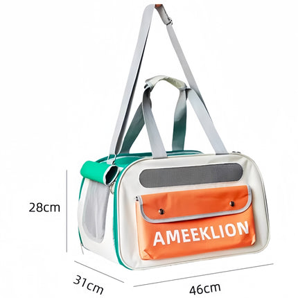 Cat Bag Outgoing Portable Cat Dog Backpack Cat Cage Breathable Crossbody Portable Cat Bag Large Capacity Pet Bag