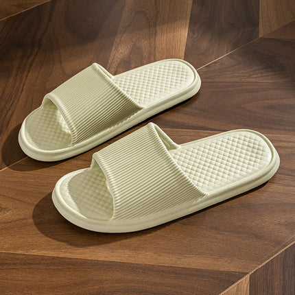 Slip Slippers Women's Summer Household Non-slip Bathroom Bathing Couple's Thick-soled Household Men's Summer Simple Sandals