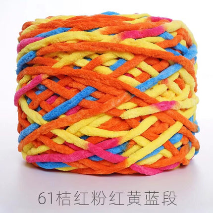 3.8 two ice thread single strand small ice thick wool ball hook shoe thread slippers scarf cushion wholesale large quantity
