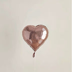 5inch rose gold hearts