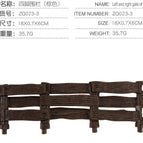 023-3 four-leg fence (Brown) 35.7g