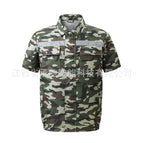 Camouflage short-sleeved [single clothes] / S