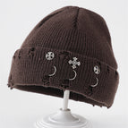 Coffee (cross-marked ring hole cap) / Adult size (55-60cm)