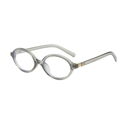 Flat Mirror Small Frame Retro Korean Plain Glasses Frame for Women Zhang Yuanying Same Style Glasses Frame Nerd Myopia Oval