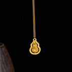934 rotating gourd necklace [metal chain]
