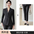 Black jacket + trousers / S