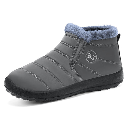 Cotton shoes winter new foreign trade couple snow boots fleece-lined thickened cotton boots polyurethane warm casual walking shoes