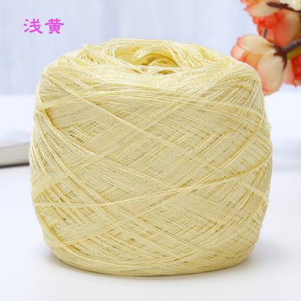 Silk Joy Wholesale Spring and Summer Mulberry Silk Tencel Yarn DIY Hand Knitting Yarn Ball Ice Silk Yarn Fine Yarn Worsted