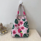 Annunciation bird handbag