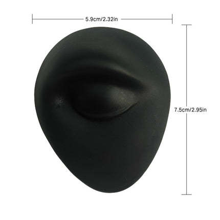 Silicone Ear Model Emulation Human Ear Stud Earrings Display Jewelry Display Bracket Puncture Perforation Tattoo Practice