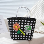 Black and White + applique