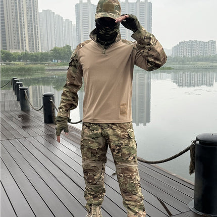 Factory Direct Sales Cross-Border Popular Military Eagle G3 Frog Suit Long-Sleeved Suit Outdoor Military Fan Camouflage Training Tactical Suit