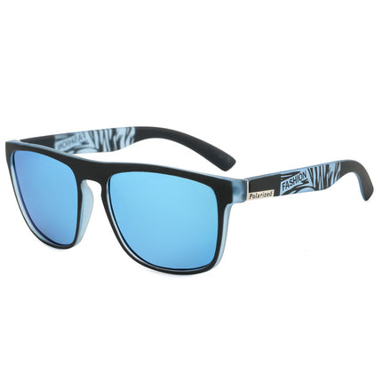 Polarized Elastic Paint Real Film Sunglasses Outdoor Beach Men's Sunglasses Fishing Mountaineering Glasses Anti-UV New