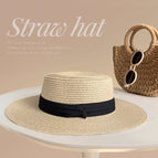 Flat top - beige black 70% off strap / M（56-58cm）