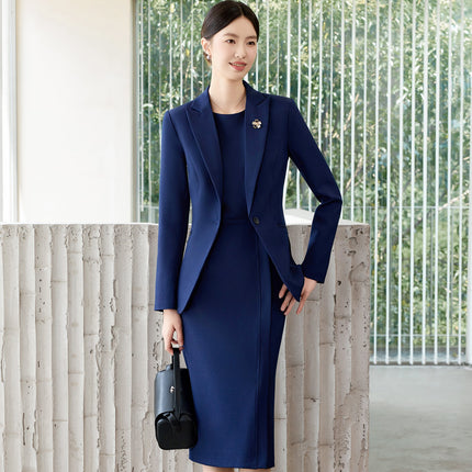 Suit Dress Suit Women's Professional Formal Wear Spring & Fall 2025 New Elegant Slim Fit High-End Small Suit Jacket