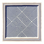 Ink square texture blue / 65