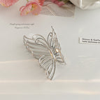 White K hollow butterfly