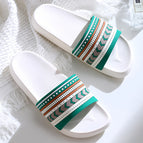0132-Green belt with white background / 36-37 (standard yardage)