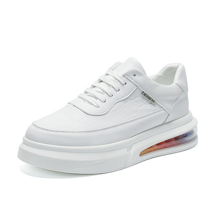 Men's Shoes Trendy Fashion Air Cushion Rainbow Sole European Goods Wholesale from Wenzhou Live Streaming Dropshipping Fast Direct Supply Trendy Brand