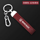 Silver single Buckle Red