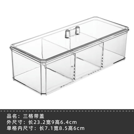 Makeup Cotton Storage Box Beauty Egg Cotton Swab Powder Puff Makeup Remover Cotton Desktop Storage with Lid Bar Storage Transparent Organization