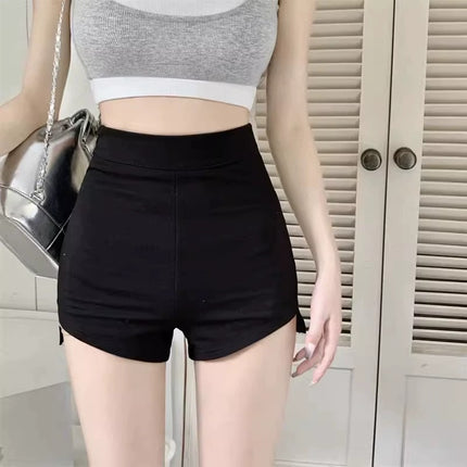 Lisa-Style High-Waisted Hot Heels Ultra-Short Shorts Summer Jazz Girl Group Leggings Jazz Ds Hot Pants Spicy Girl
