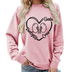 Pink (black font) / S