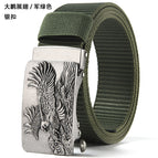 3 Dapeng spreads wings army green [silver buckle] / 110cm
