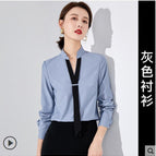 Gray blue shirt / S