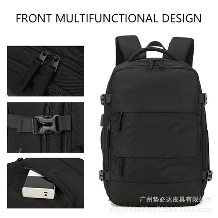 Source Factory Cross-Border Hot-Selling Travel Backpack for Women, Multifunctional Luggage Backpack for Short-Distance Business Trips with Dry and Wet Separation