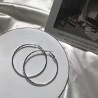 Silver 4cm [steel needle]