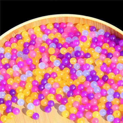Acrylic UV Color-changing Beads Round Beads Handmade DIY Jewelry Accessories Homemade Bracelet Bracelet Beaded Material