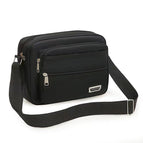 Black + four zippers (horizontal style)