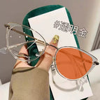 Transparent gold [color-changing tea] / 0 degree anti-blue light [no degree]